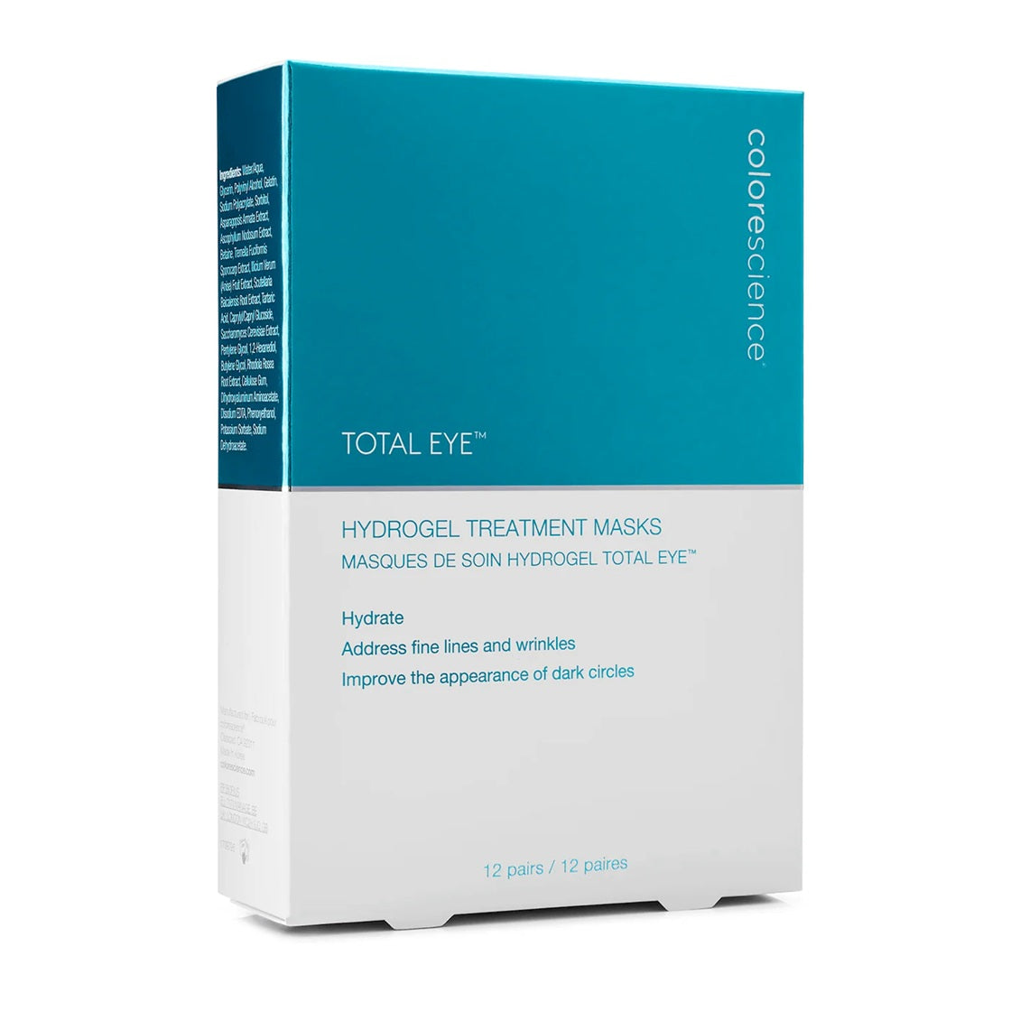 Masque de soin hydrogel Total eye