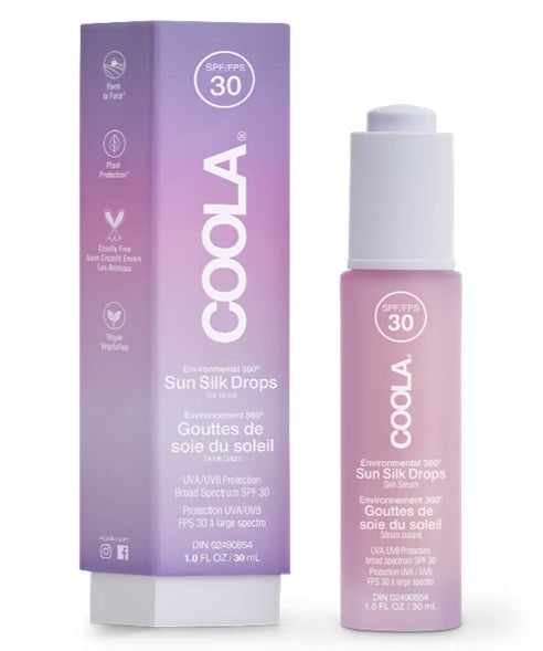 Gouttes de soie du soleil FPS 30