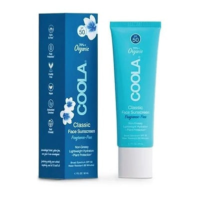 Crème solaire classique pour visage FPS 50 - Sans parfum