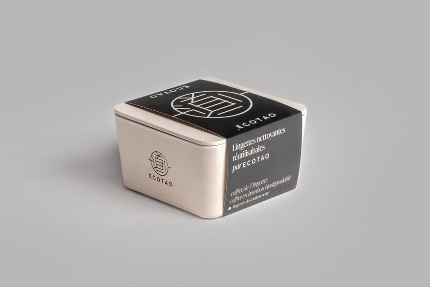 Coffret - 7 Lingettes Réutilisables